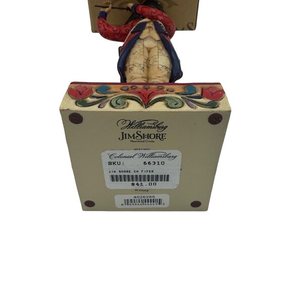 Jim Shore Heartwood Creek Colonial Williamsburg Fifer Figurine - Picture 6 of 6